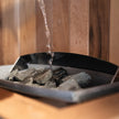 Harvia heater for traditional outdoor sauna