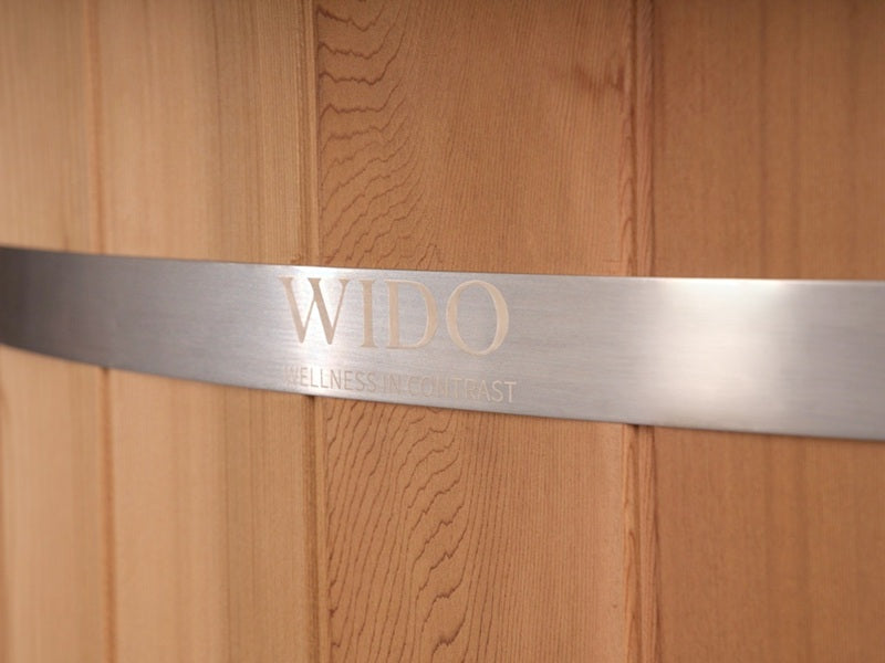 ice bath wellness in contrast