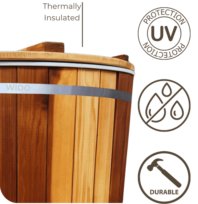 wido ice bath cold plunge for cold therapy with water chiller